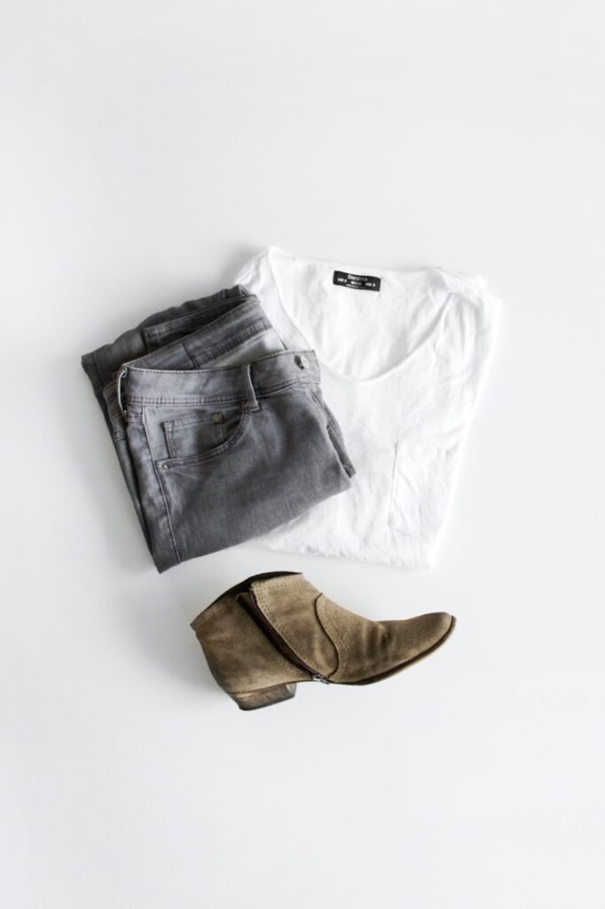 Casual Shirt and Denim Set
