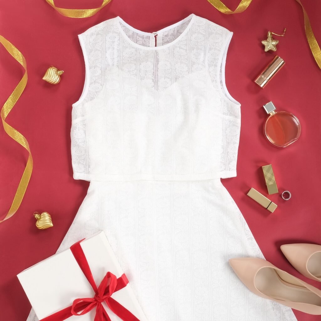 Pure White Holiday Dress